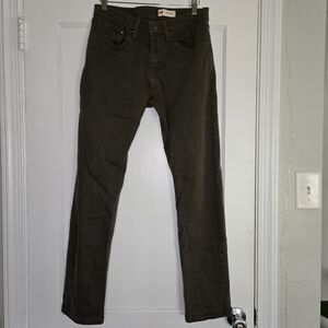 Wrangler Athletic Fit Pants - Men's 28 - Green